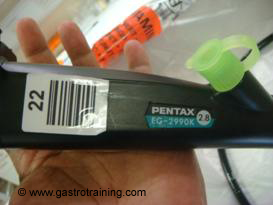 Grip section of Pentax scopes